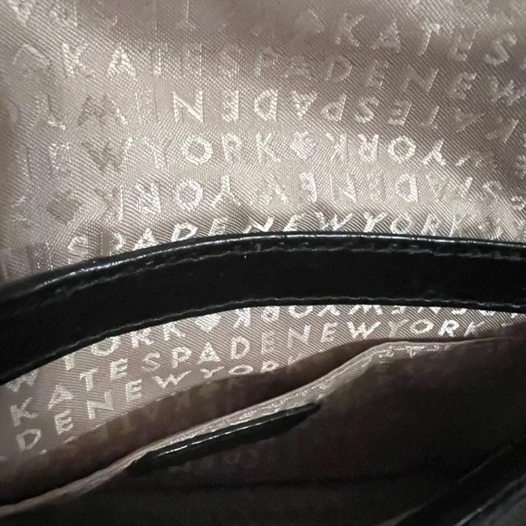 Kate Spade Black Leather Crossbody Bag - Picture 10 of 12